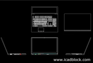 free laptop 2d cad block download