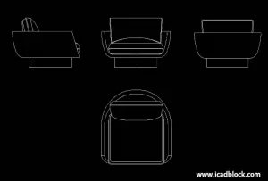 small Lounge Chair dwg