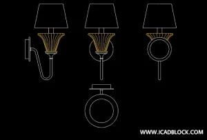 wall light autocad file download