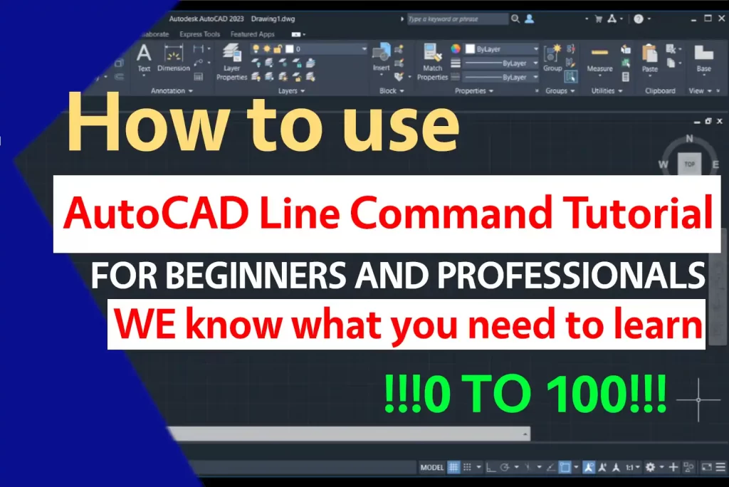 AutoCAD Line Command Tutorial