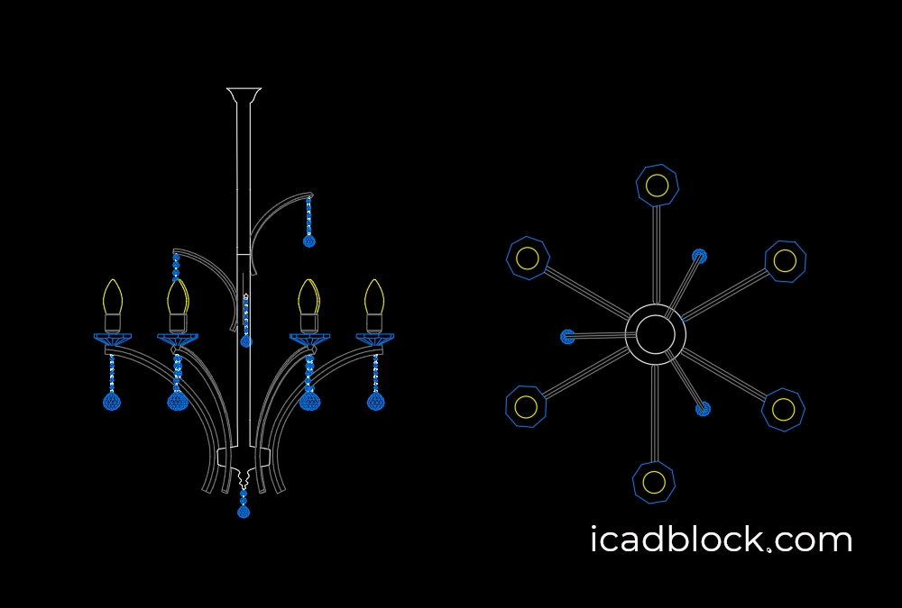 Chandelier in DWG