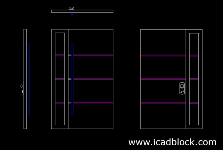 free Door DWG Cad Block