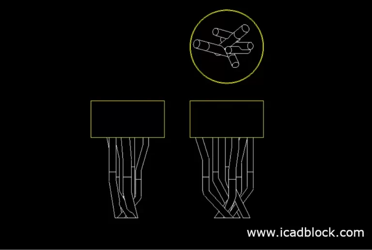 table lamp dwg model download