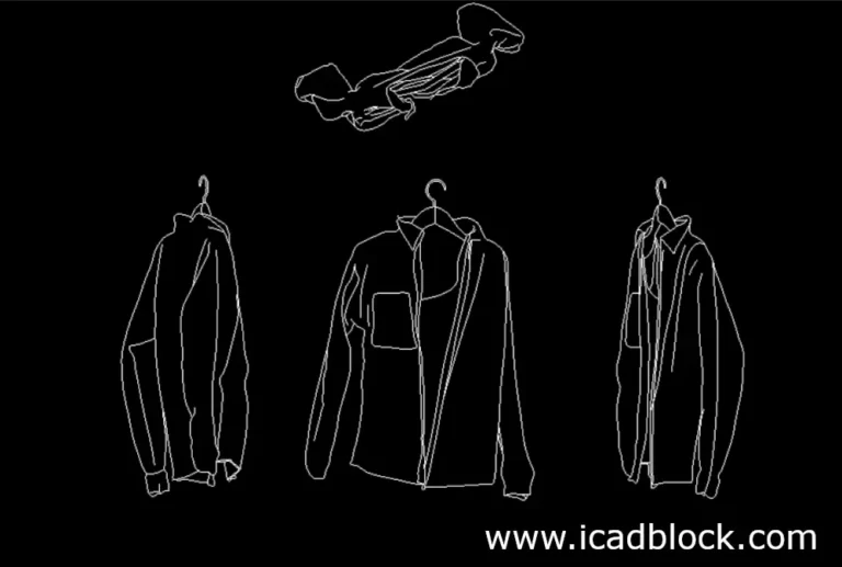 jacket DWG CAD Block download