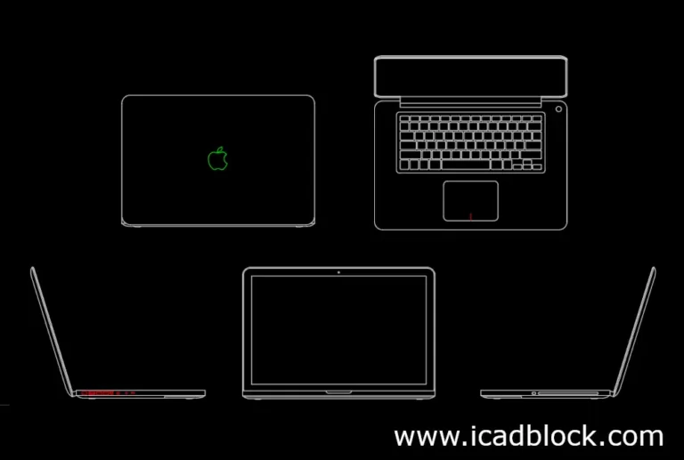 Laptop dwg model download for autocad