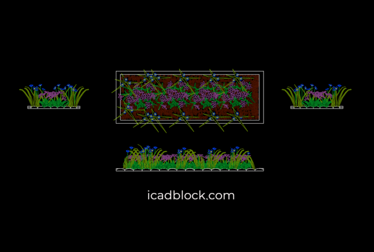 Flower Bed DWG