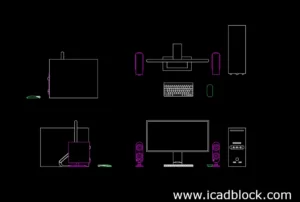 free computer CAD Block for autocad