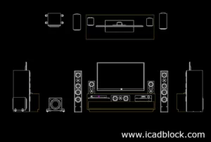 cine en casa para Autocad