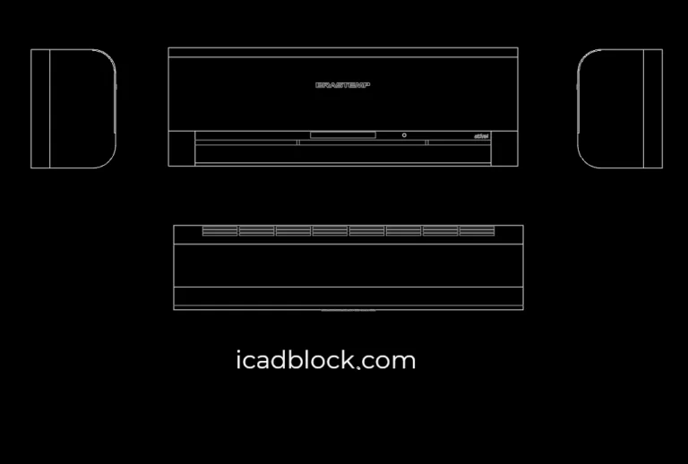 Brastemp air conditioner in AutoCAD