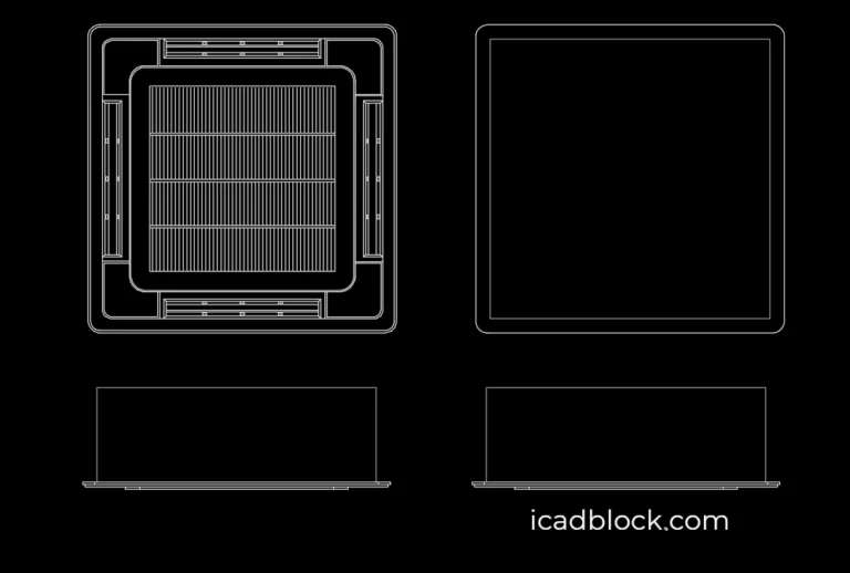 Cassette ceiling air conditioner DWG