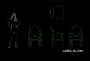 Louis XVI classic armchair plan