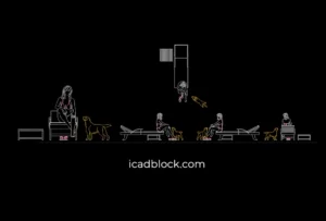 Mujer sentada en la cama de la playa