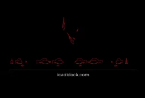 Fishes CAD Blocks